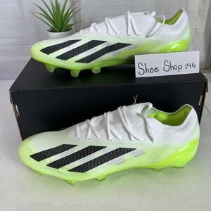 $260 Adidas X Crazyfast.1 FG Lemon Green White Soccer Cleats Men Size 11.5